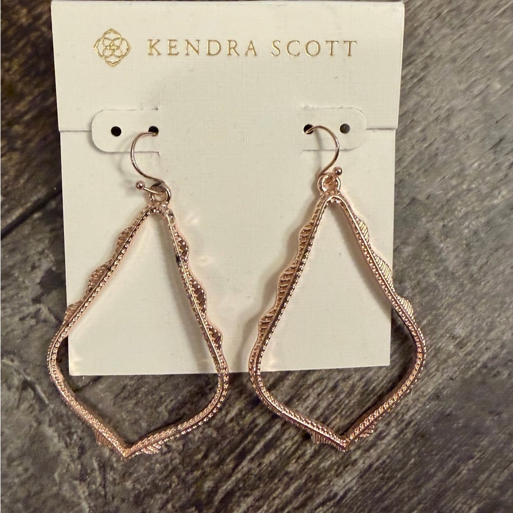 Inspired Rose Gold Earrings